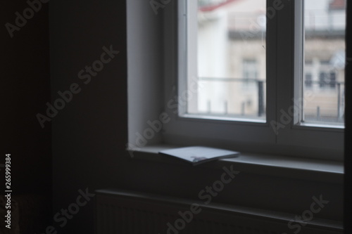 window and notebook