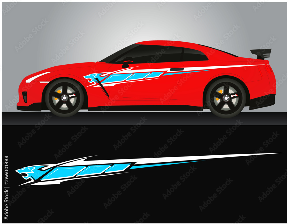 Vinyls sticker Decals for body red Car truck mini bus modify Motorcycle