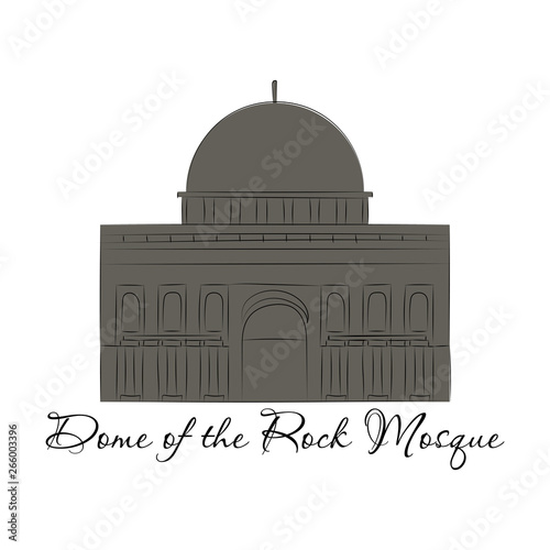 Vector Mosaic Al-Aqsa Mosque