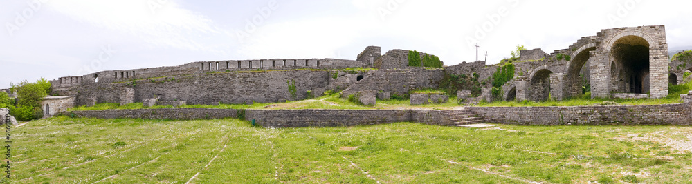 Castle of Gjirokastër in Albania