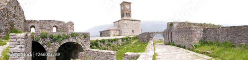 Clock Tower  Gjirokaster Castle  fortress   Albania