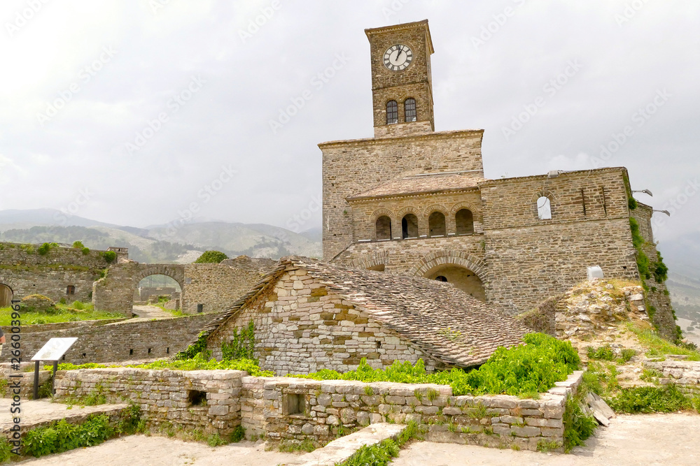 Clock Tower, Gjirokaster Castle (fortress), Albania