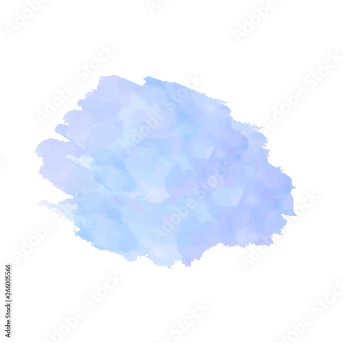 Hand painted watercolor sky and clouds, abstract watercolor background, illustration