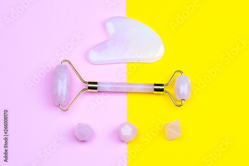 beauty tool, rose quarts