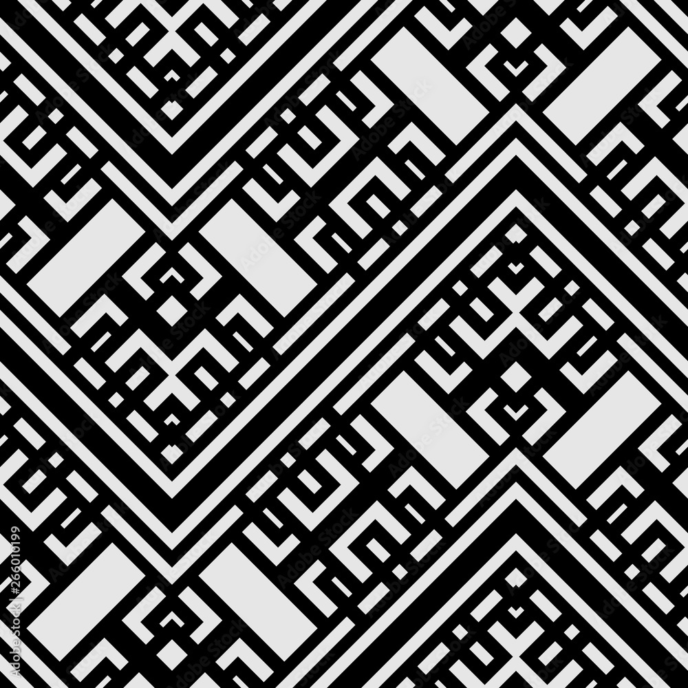 Black and White Geometric Patterns Vector Artwork, Illustrations