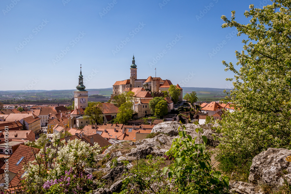 Panormic View of the city of Mikulov
