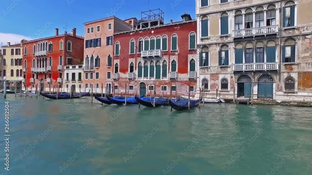 Venice Venezia city view from Grand Canal Italy italian renassiance buildings boat trip 2019 spring Venice Venezia city view from Grand Canal Italy italian renassiance buildings boat trip 2019 spring