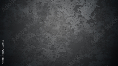Fototapeta Wektorowa zmrok betonu tekstura. Tło kamiennego muru. Czarne tło.