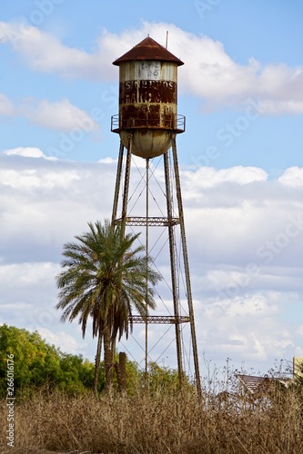 old fashioned water tower