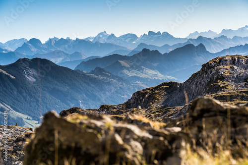 panorama bernese alps, switzerland