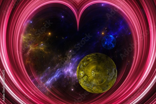 abstract view of the Univer...