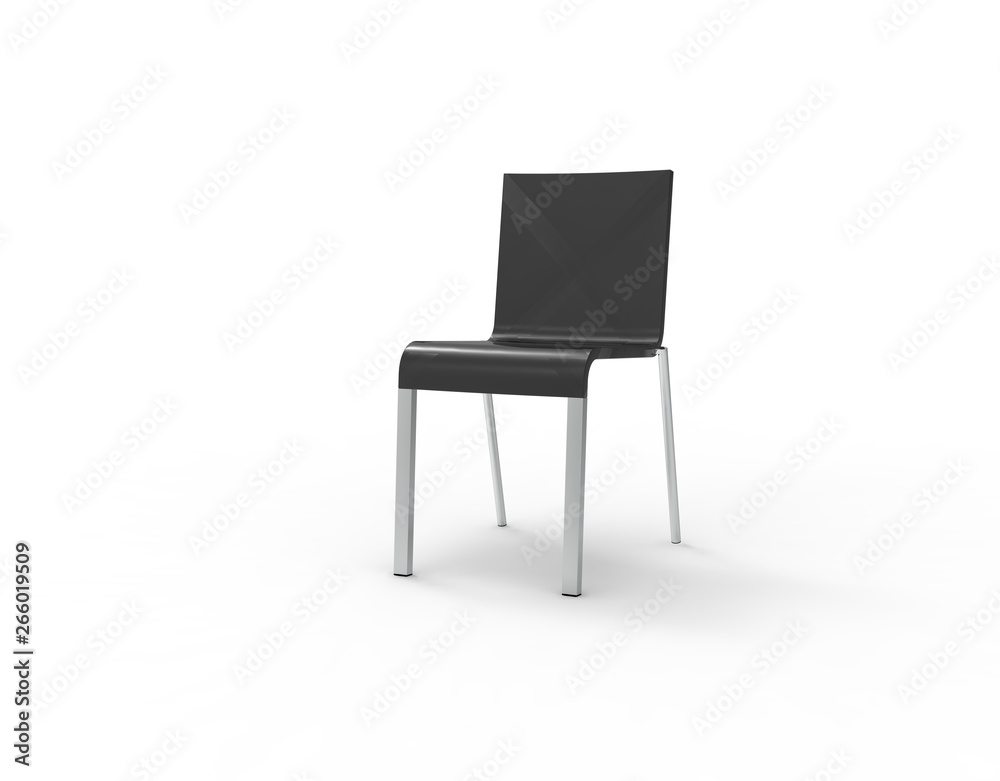 Obraz premium chair isolated on white 3D Rendering