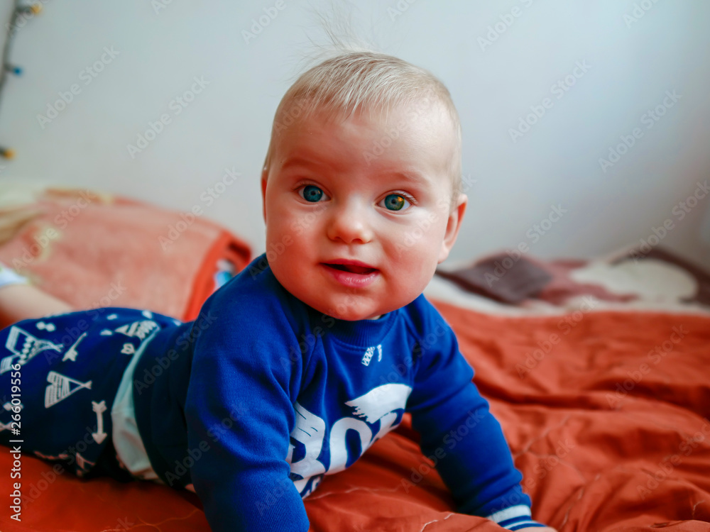 Naklejka premium Blue eye boy