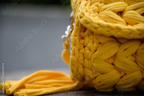 Handmade bag photo