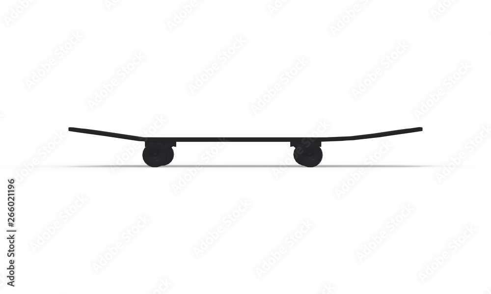 skateboard isolated on White 3D Rendering skateboard isolated on White 3D Rendering