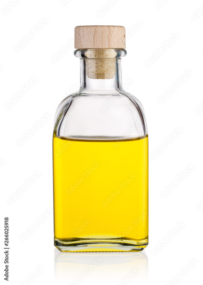 Bottle of sunflower, olive or peanut oil Bottle of sunflower, olive or peanut oil