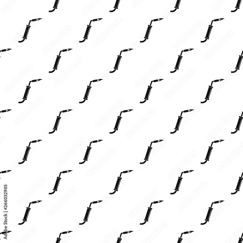 Obraz premium Gas welding pattern seamless vector repeat geometric for any web design