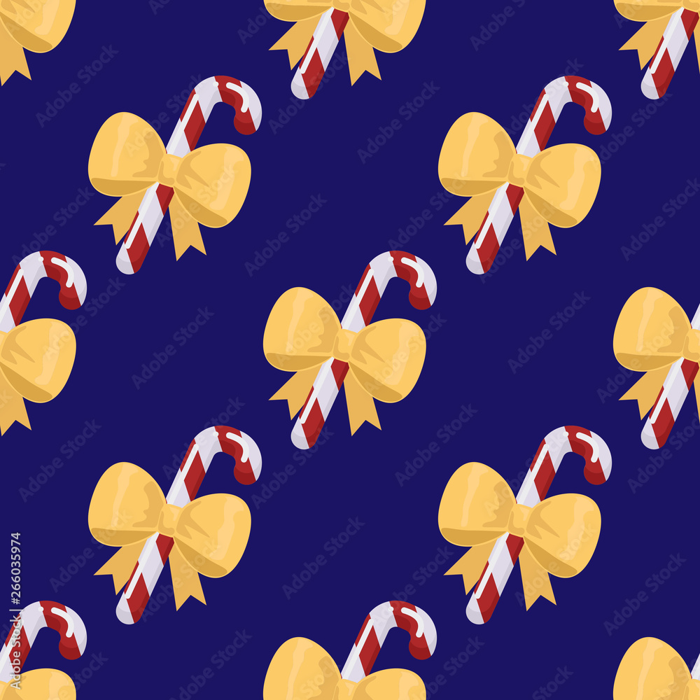 Obraz premium Candy cane pattern