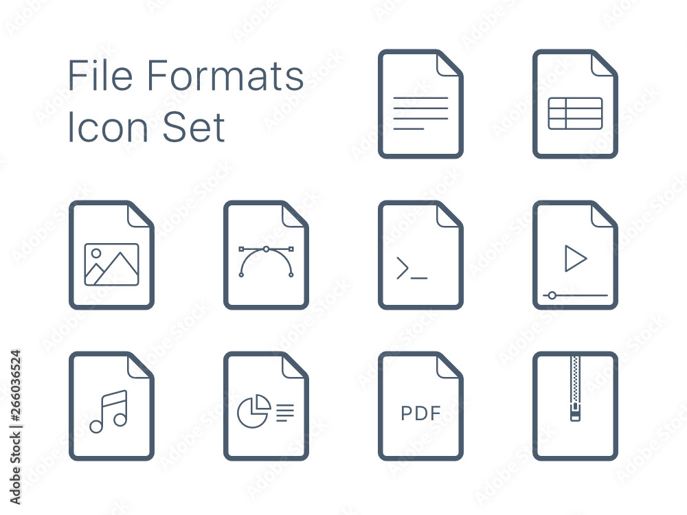File Formats Icon Se