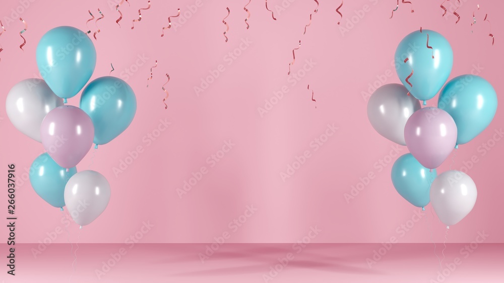 Pink Background With Defocused Lights Greeting Card by Ineskoleva