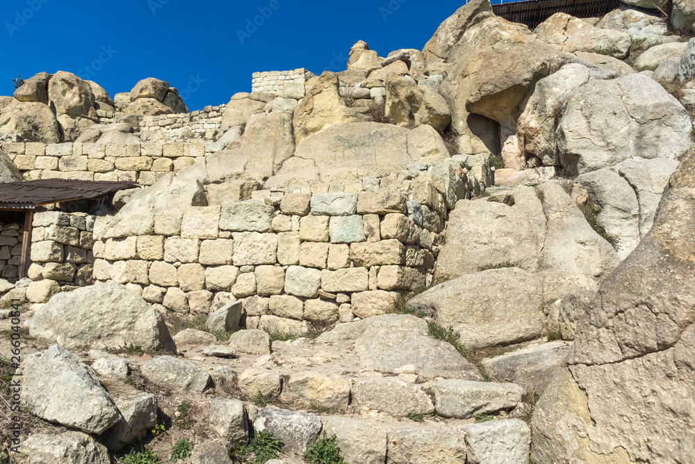 Ruins of Ancient sanctuary city Perperikon, Kardzhali Region, Bulgaria