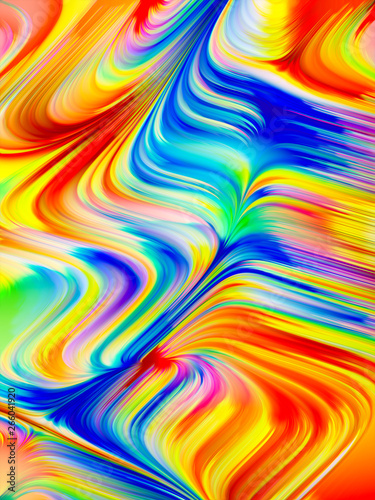 Acceleration of Color Flow