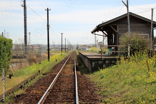 小湊鉄道　上総三又駅