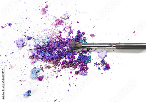 Photography Makeup Brush in Purple Eyeshadow