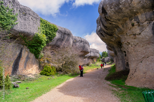 Quadro su tela Parque natural Ciudad encantada en Cuenca España