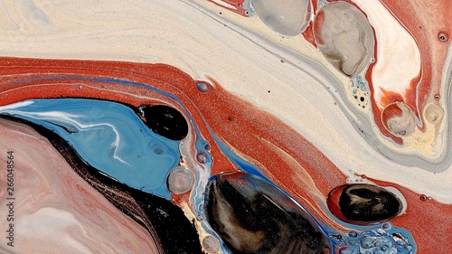 blue red brown black striking colors abstract