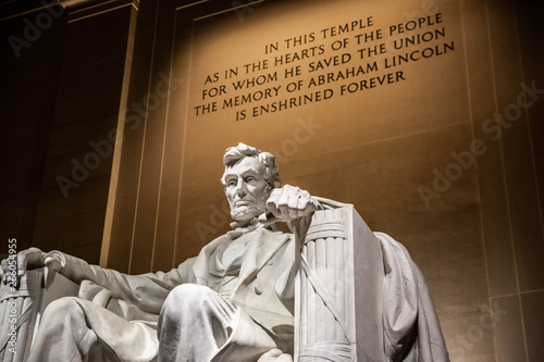 Tableau sur toile Lincoln memorial