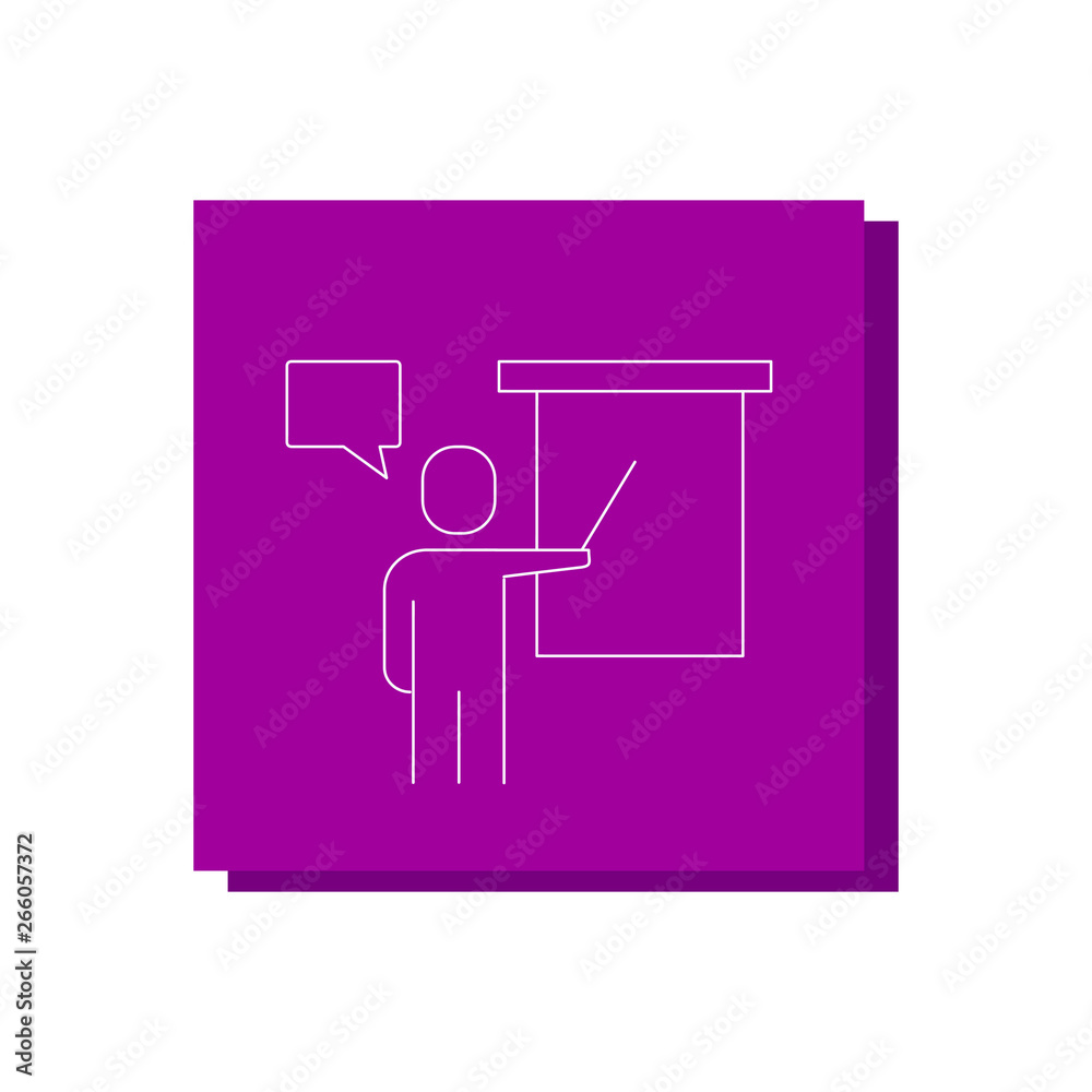 Business Presentation Related Vector icon Business Presentation Related Vector icon