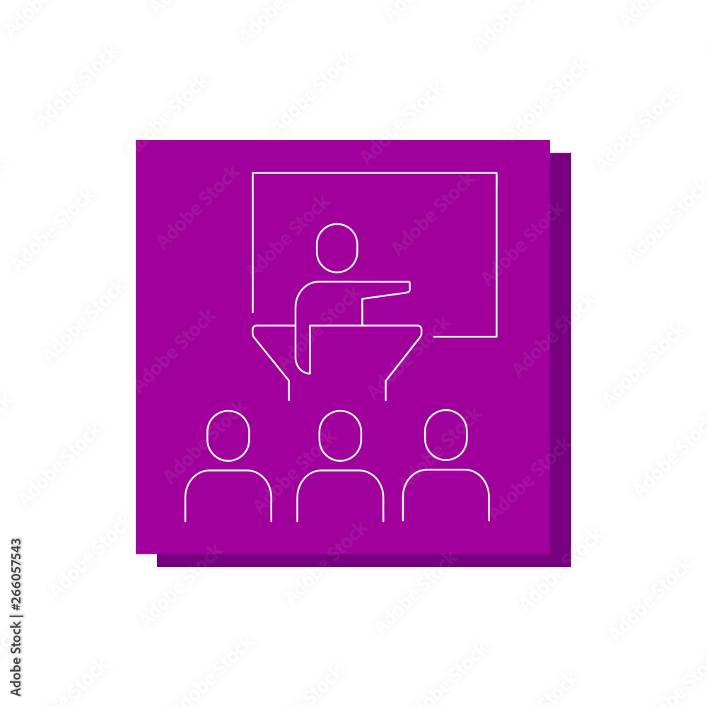 Business Presentation Related Vector icon Business Presentation Related Vector icon
