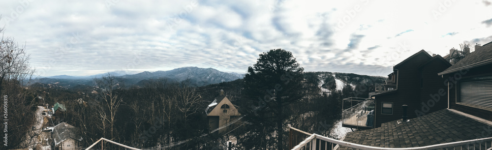 smoky mountains panorama