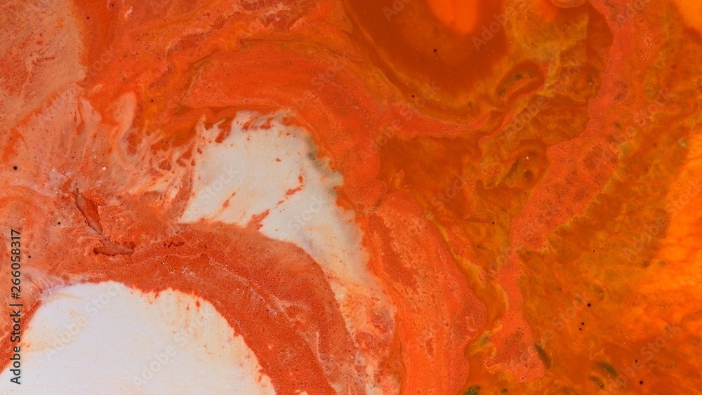 orange white creamsicle vibrant color abstract