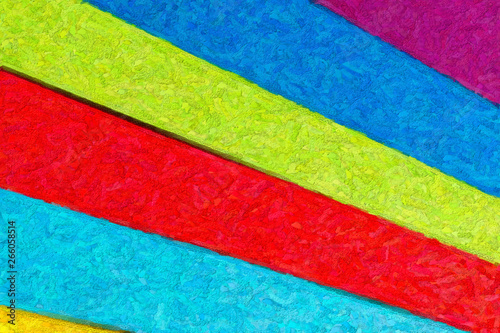 Multi-color background paper