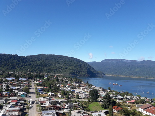 Canvas Print Puerto Cisnes