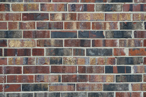 Variegated Brick Wall Texture