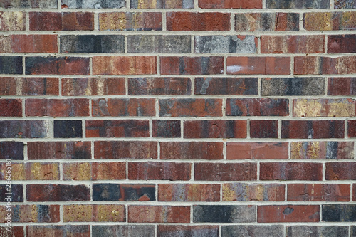 Variegated Brick Wall Texture