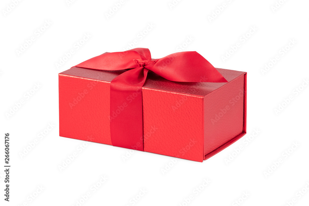 red box for a gift red box for a gift