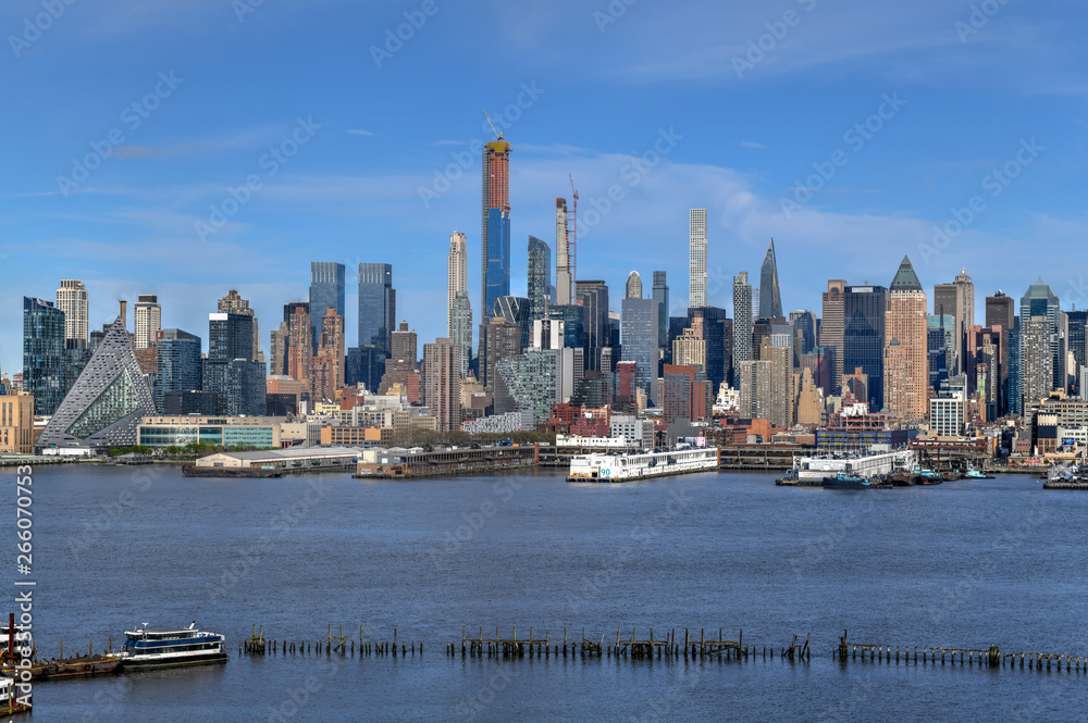 Obraz premium Manhattan Skyline from New Jersey