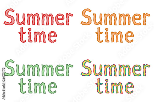Phrase daylight saving time for use in web design, banners and postcards