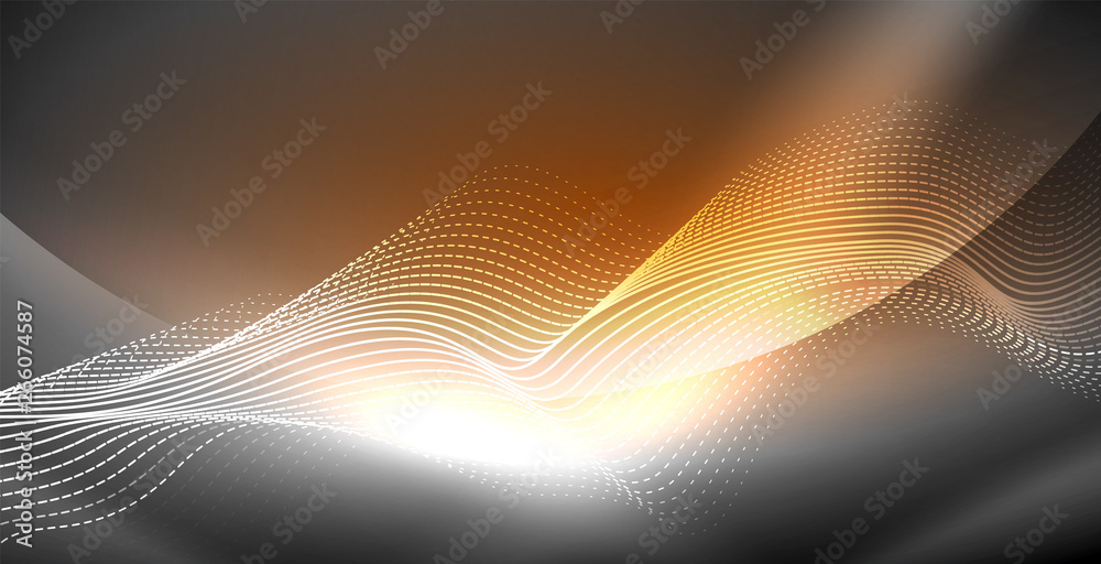 Neon lines shiny glowing background Neon lines shiny glowing background