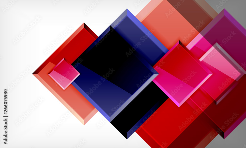 Colorful square and rectangle blocks background Colorful square and rectangle blocks background