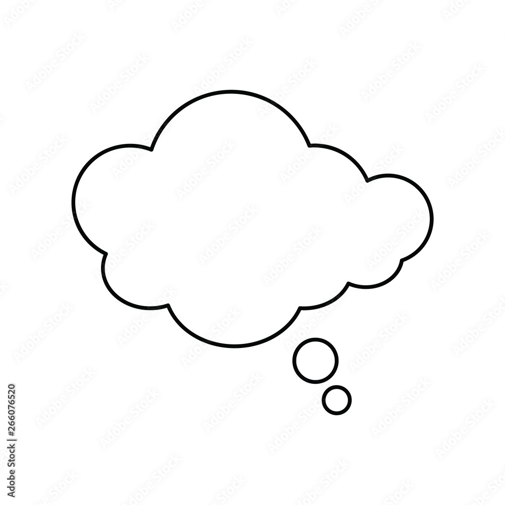 Speech bubbles Icon vector Speech bubbles Icon vector