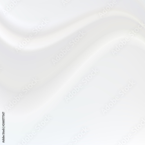 Silky white background with waves