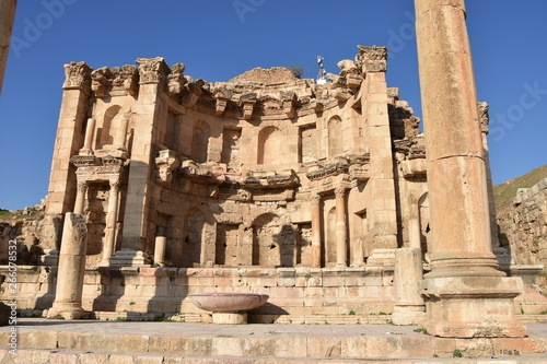 Cathedral Apse Wide View, Jerash Archaeological Park, Jordan