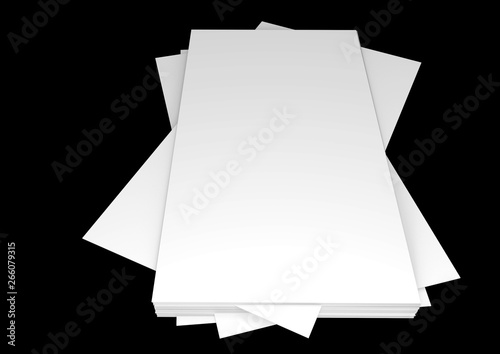 Business card mock up. Template for design.