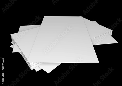 Business card mock up. Template for design.