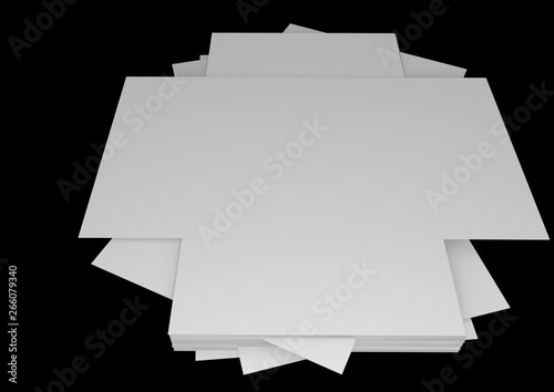 Business card mock up. Template for design.